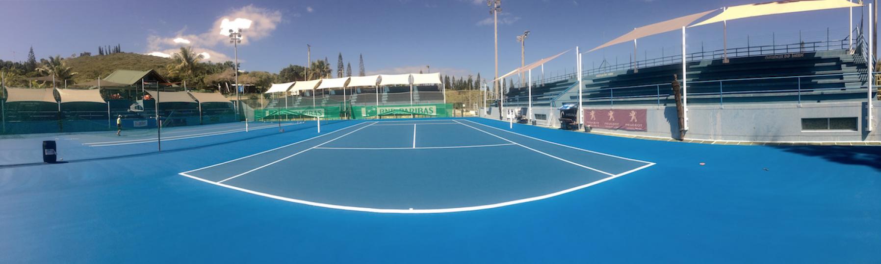 Travaux tennis Ouen Toro